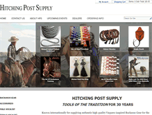 Tablet Screenshot of hitchingpostsupply.com